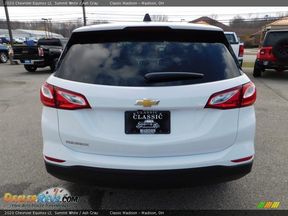 2020 Chevrolet Equinox LS Summit White / Ash Gray Photo #8