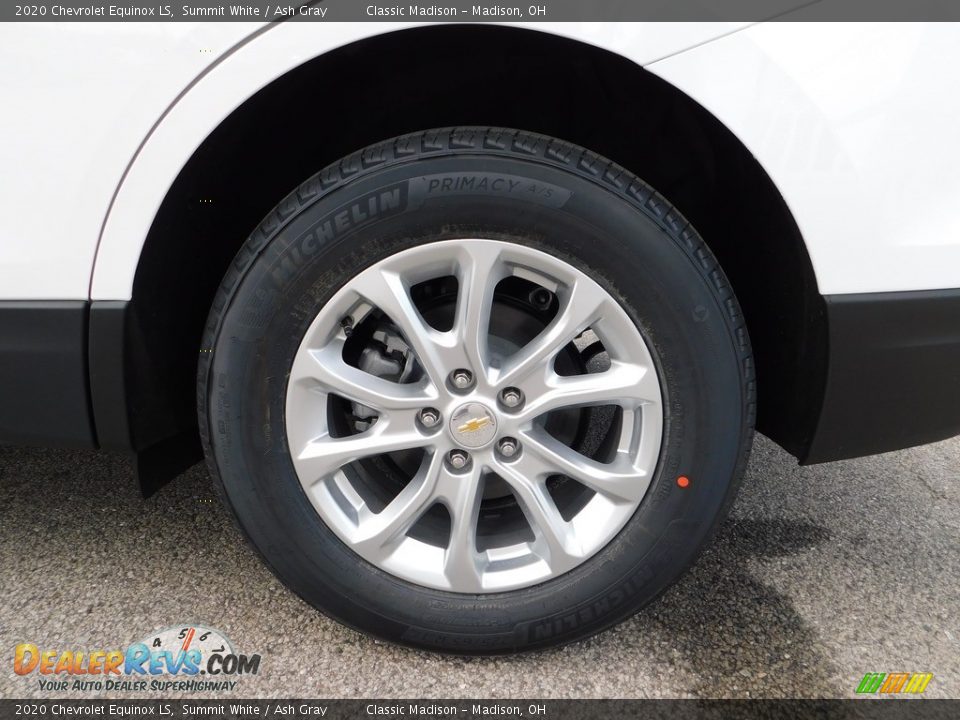 2020 Chevrolet Equinox LS Summit White / Ash Gray Photo #9