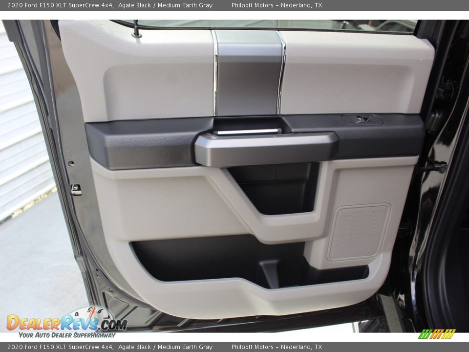 2020 Ford F150 XLT SuperCrew 4x4 Agate Black / Medium Earth Gray Photo #18