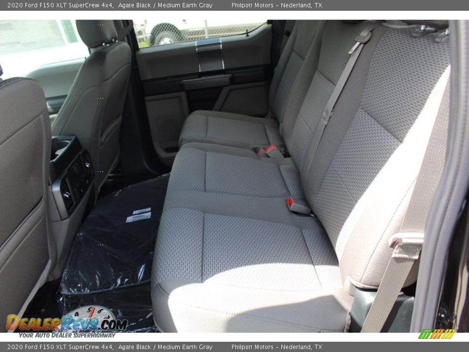 2020 Ford F150 XLT SuperCrew 4x4 Agate Black / Medium Earth Gray Photo #19