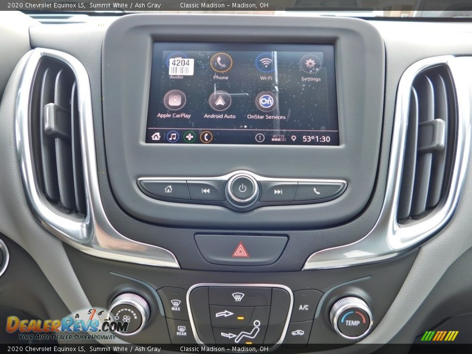 2020 Chevrolet Equinox LS Summit White / Ash Gray Photo #14