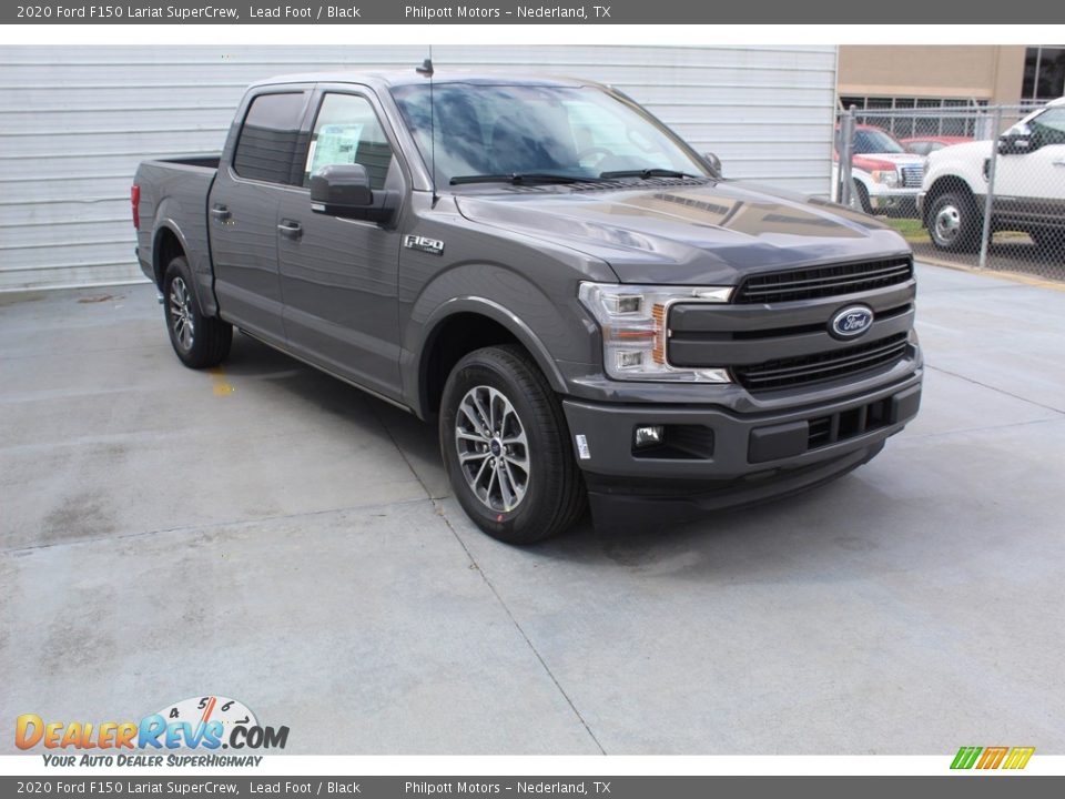 2020 Ford F150 Lariat SuperCrew Lead Foot / Black Photo #2