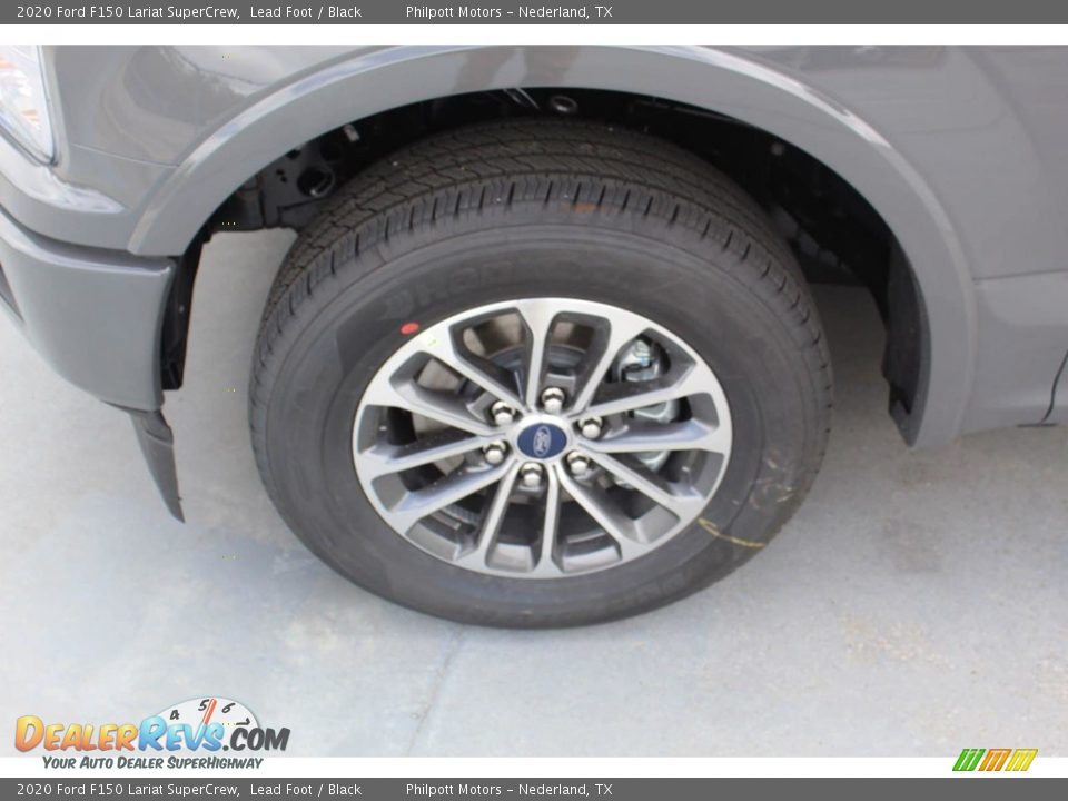 2020 Ford F150 Lariat SuperCrew Lead Foot / Black Photo #5