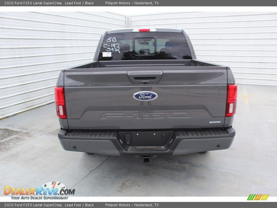2020 Ford F150 Lariat SuperCrew Lead Foot / Black Photo #7