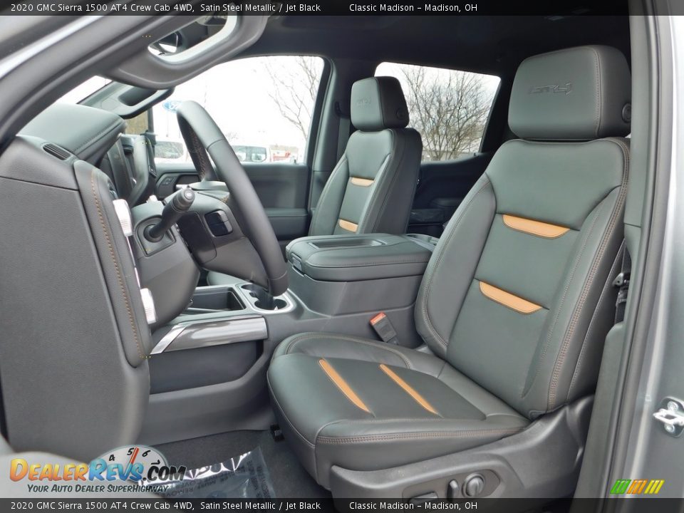 Front Seat of 2020 GMC Sierra 1500 AT4 Crew Cab 4WD Photo #2