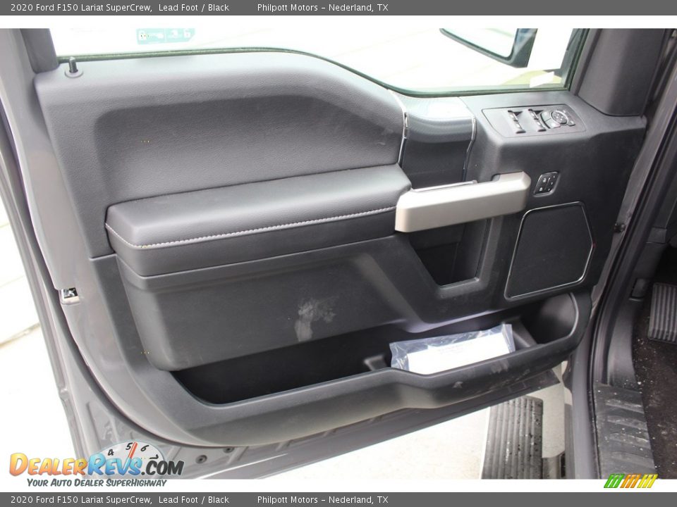 2020 Ford F150 Lariat SuperCrew Lead Foot / Black Photo #9