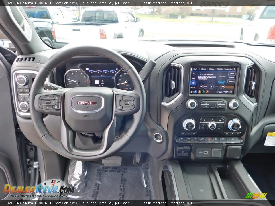 Dashboard of 2020 GMC Sierra 1500 AT4 Crew Cab 4WD Photo #3