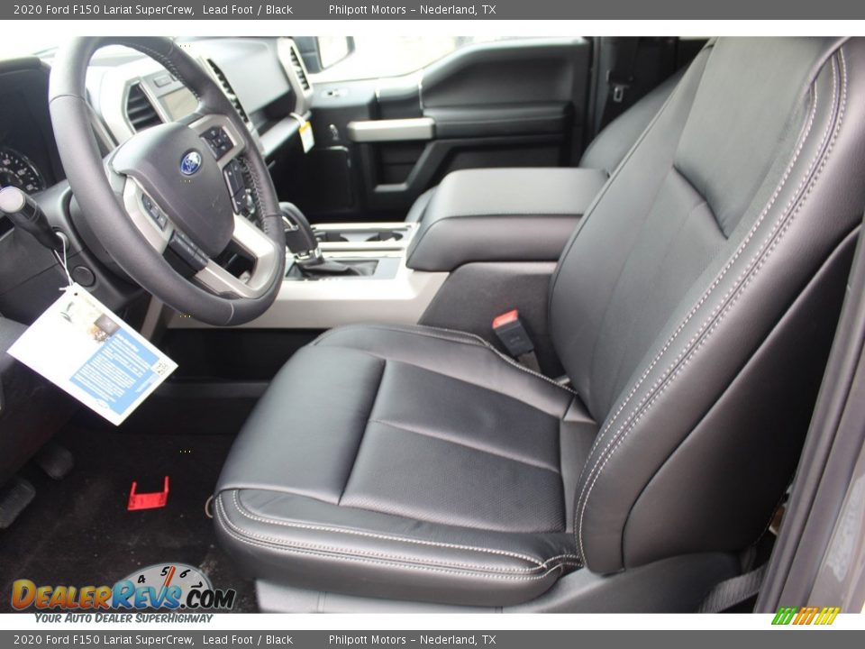 2020 Ford F150 Lariat SuperCrew Lead Foot / Black Photo #10