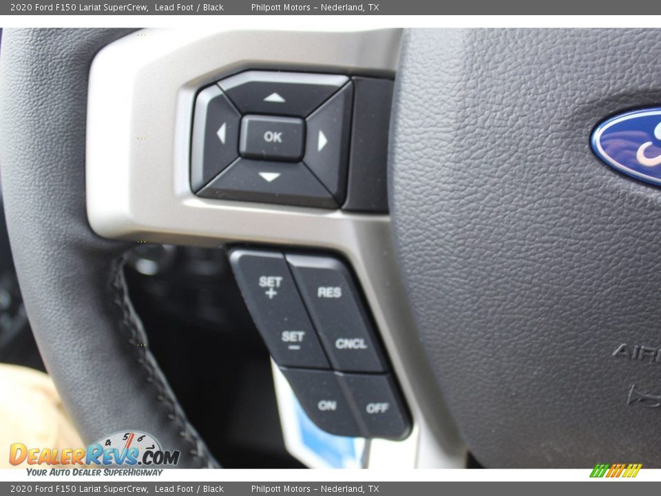 2020 Ford F150 Lariat SuperCrew Lead Foot / Black Photo #11