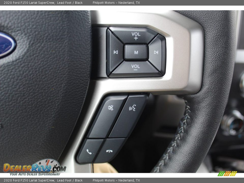 2020 Ford F150 Lariat SuperCrew Lead Foot / Black Photo #12