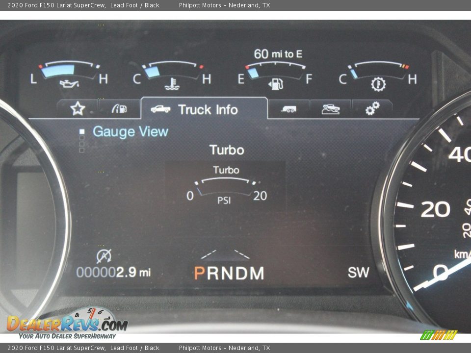 2020 Ford F150 Lariat SuperCrew Lead Foot / Black Photo #14