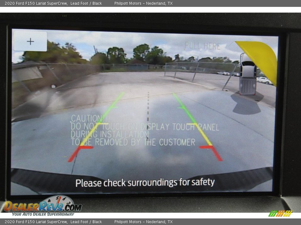 2020 Ford F150 Lariat SuperCrew Lead Foot / Black Photo #18
