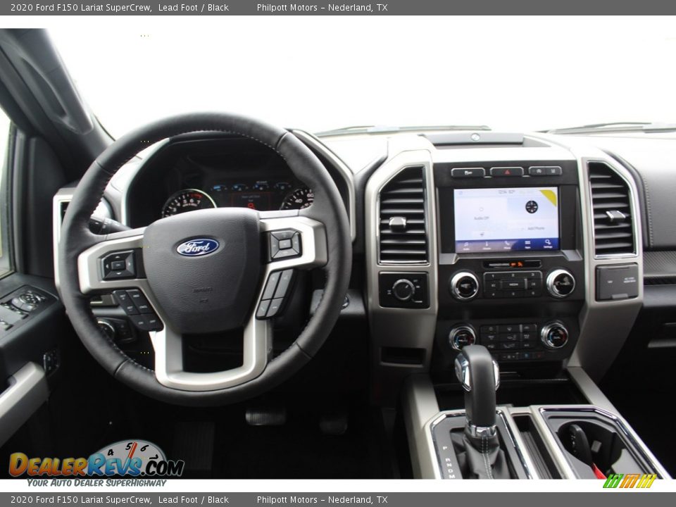 2020 Ford F150 Lariat SuperCrew Lead Foot / Black Photo #21