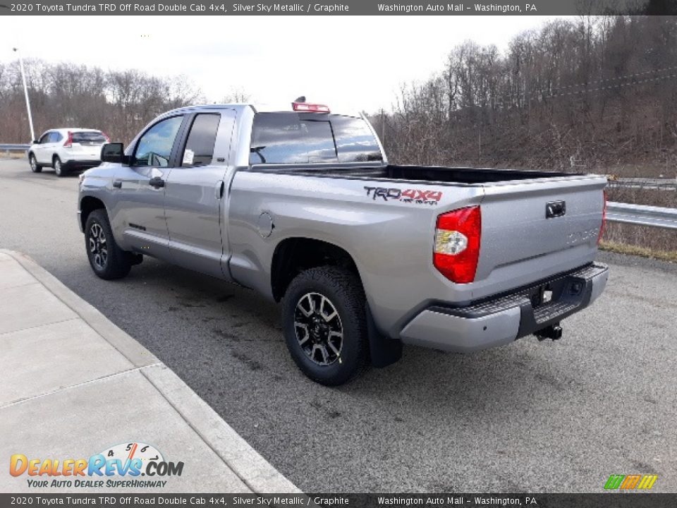 2020 Toyota Tundra TRD Off Road Double Cab 4x4 Silver Sky Metallic / Graphite Photo #2