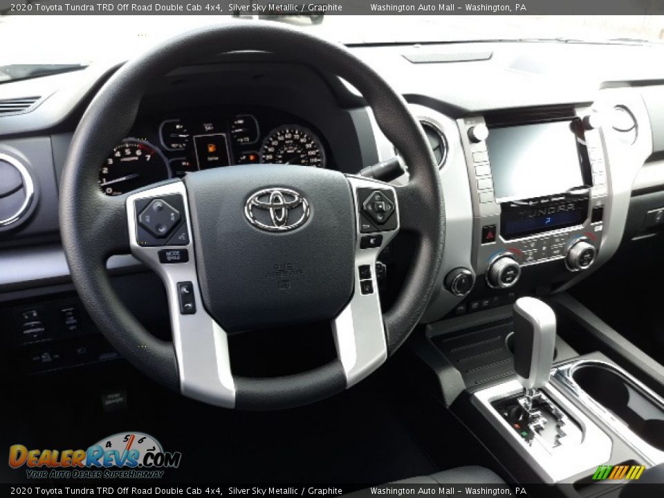 2020 Toyota Tundra TRD Off Road Double Cab 4x4 Silver Sky Metallic / Graphite Photo #3