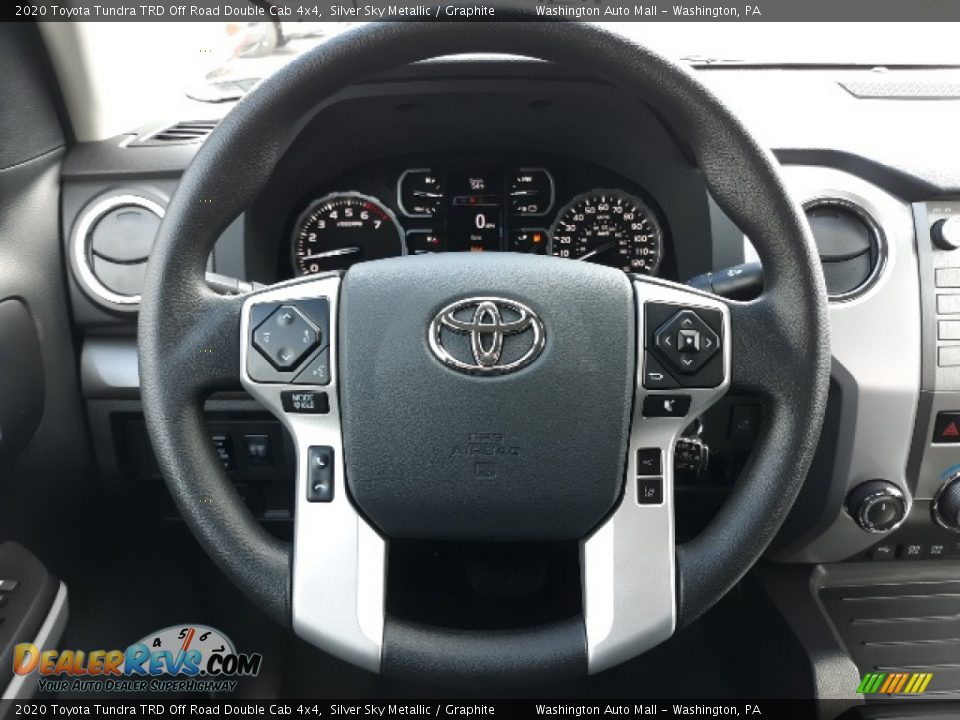 2020 Toyota Tundra TRD Off Road Double Cab 4x4 Silver Sky Metallic / Graphite Photo #4