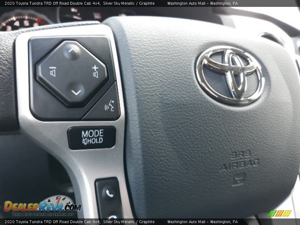 2020 Toyota Tundra TRD Off Road Double Cab 4x4 Silver Sky Metallic / Graphite Photo #5