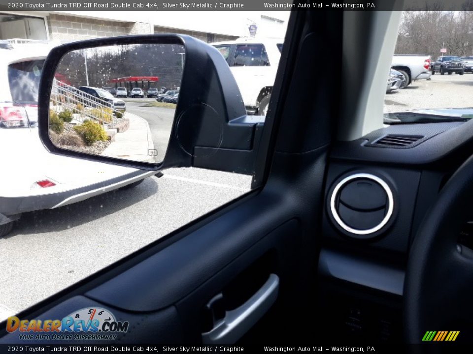 2020 Toyota Tundra TRD Off Road Double Cab 4x4 Silver Sky Metallic / Graphite Photo #7