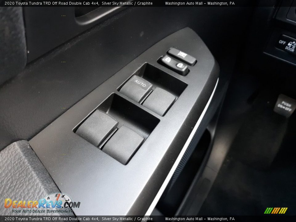 2020 Toyota Tundra TRD Off Road Double Cab 4x4 Silver Sky Metallic / Graphite Photo #8