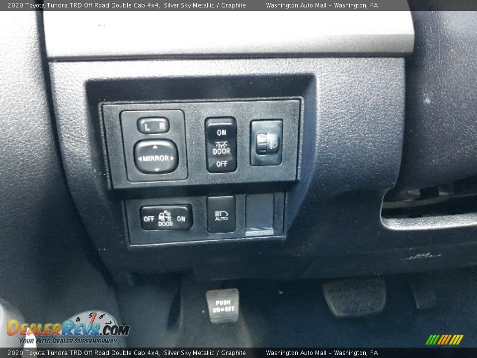 2020 Toyota Tundra TRD Off Road Double Cab 4x4 Silver Sky Metallic / Graphite Photo #9