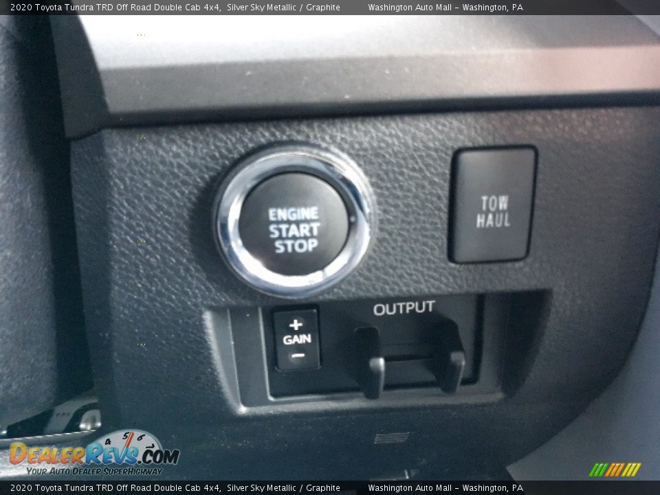 2020 Toyota Tundra TRD Off Road Double Cab 4x4 Silver Sky Metallic / Graphite Photo #10