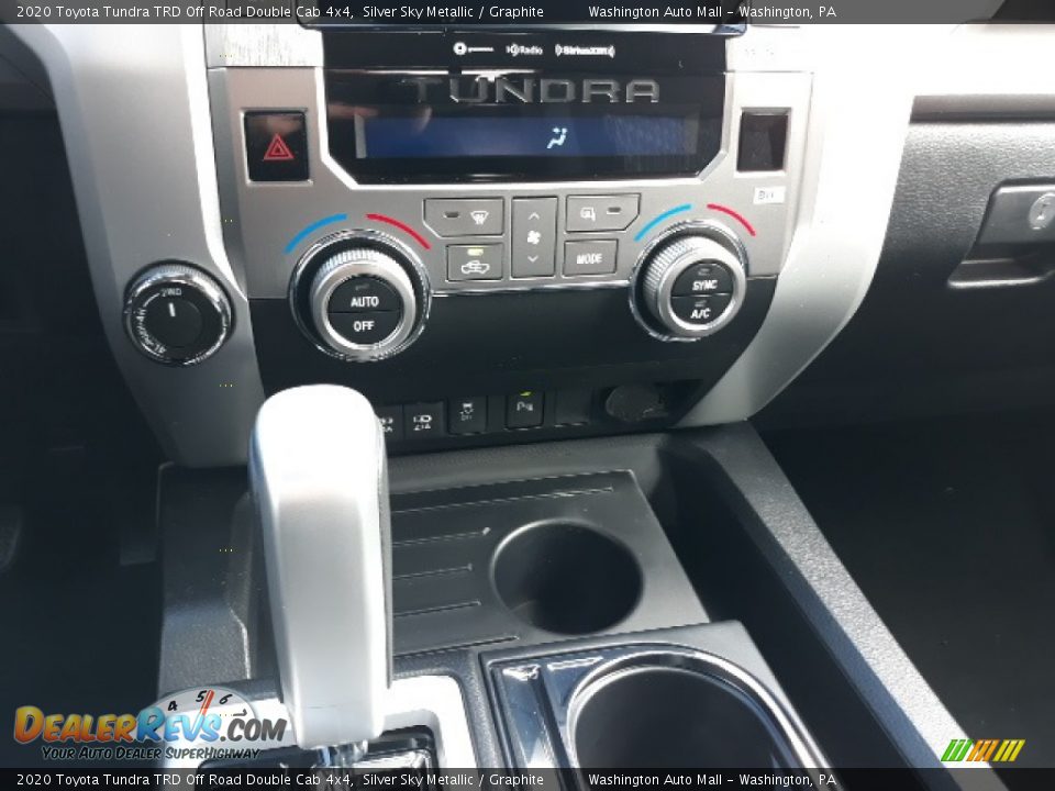 2020 Toyota Tundra TRD Off Road Double Cab 4x4 Silver Sky Metallic / Graphite Photo #12