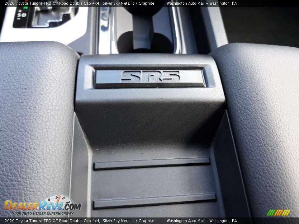 2020 Toyota Tundra TRD Off Road Double Cab 4x4 Silver Sky Metallic / Graphite Photo #17