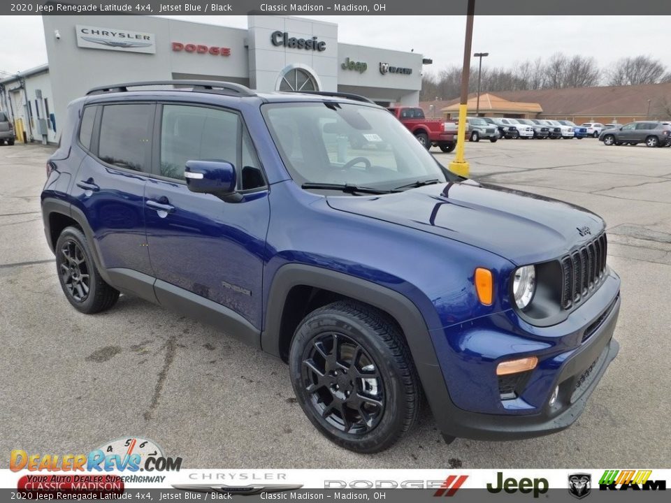 2020 Jeep Renegade Latitude 4x4 Jetset Blue / Black Photo #1