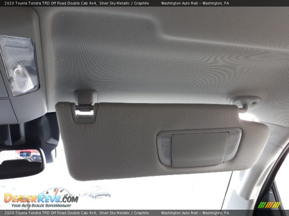 2020 Toyota Tundra TRD Off Road Double Cab 4x4 Silver Sky Metallic / Graphite Photo #20