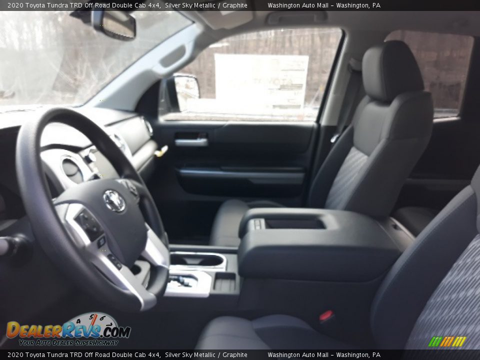2020 Toyota Tundra TRD Off Road Double Cab 4x4 Silver Sky Metallic / Graphite Photo #21