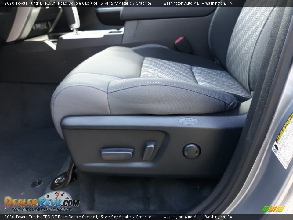 2020 Toyota Tundra TRD Off Road Double Cab 4x4 Silver Sky Metallic / Graphite Photo #23