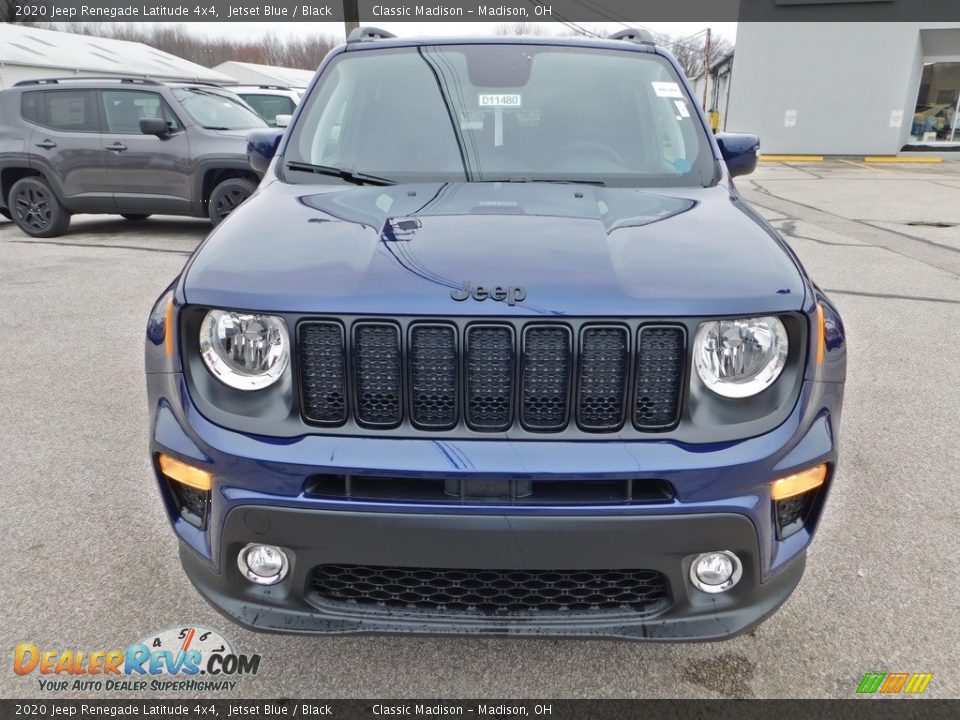 2020 Jeep Renegade Latitude 4x4 Jetset Blue / Black Photo #4