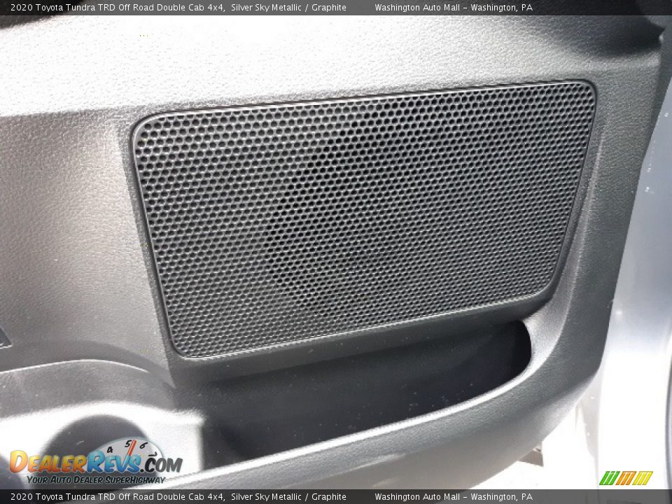 2020 Toyota Tundra TRD Off Road Double Cab 4x4 Silver Sky Metallic / Graphite Photo #25