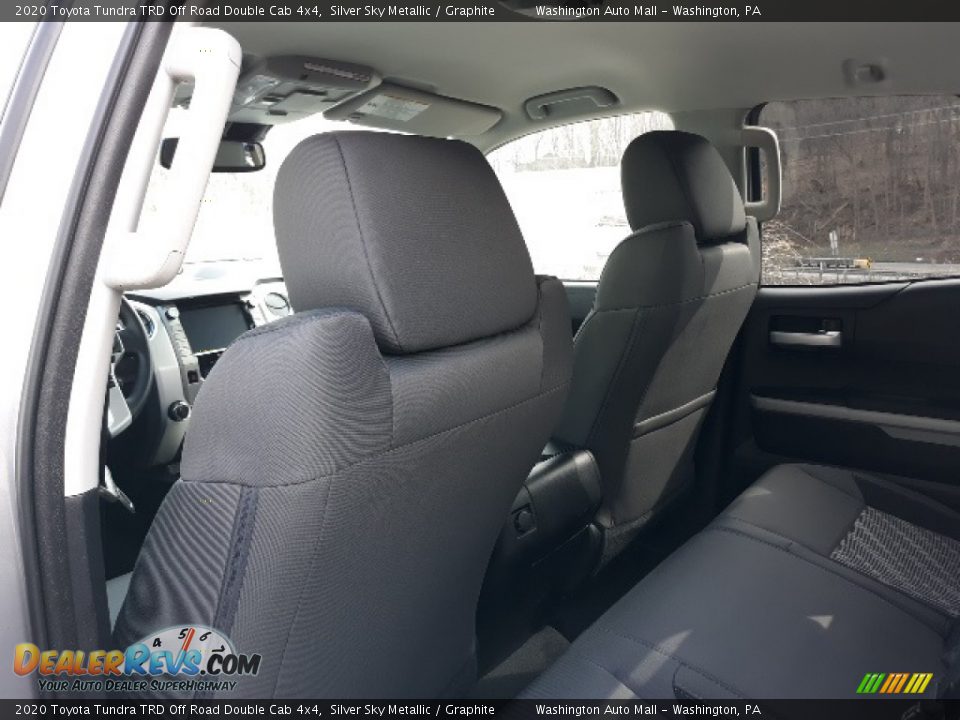 2020 Toyota Tundra TRD Off Road Double Cab 4x4 Silver Sky Metallic / Graphite Photo #26