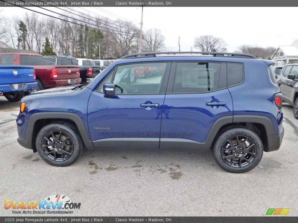2020 Jeep Renegade Latitude 4x4 Jetset Blue / Black Photo #6