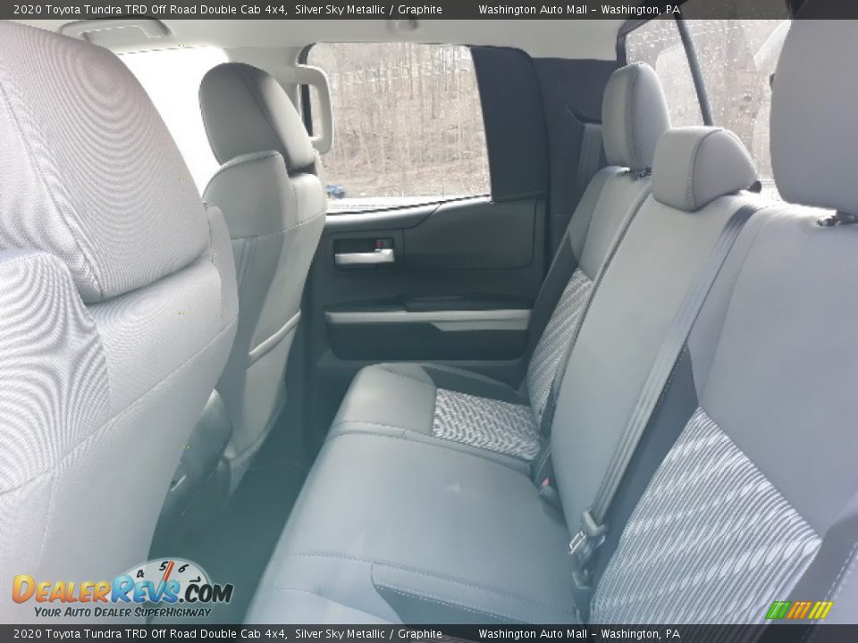 2020 Toyota Tundra TRD Off Road Double Cab 4x4 Silver Sky Metallic / Graphite Photo #27