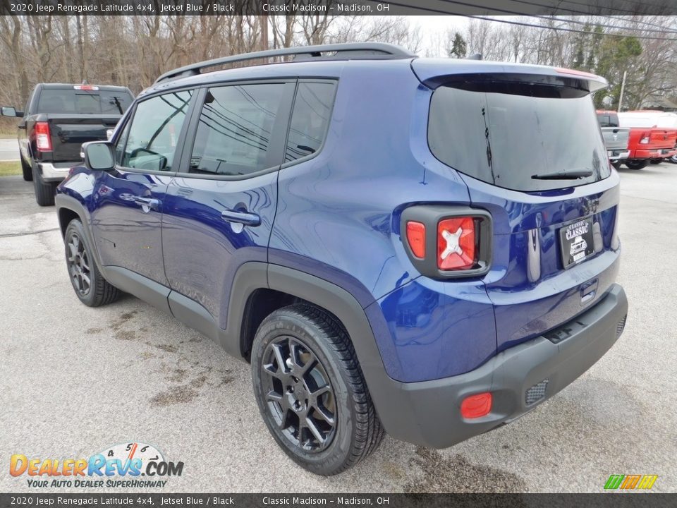 2020 Jeep Renegade Latitude 4x4 Jetset Blue / Black Photo #7