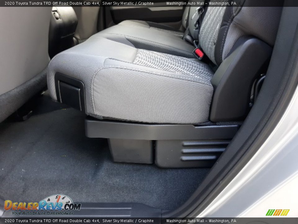 2020 Toyota Tundra TRD Off Road Double Cab 4x4 Silver Sky Metallic / Graphite Photo #29