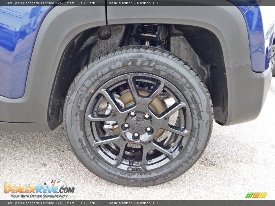 2020 Jeep Renegade Latitude 4x4 Jetset Blue / Black Photo #9