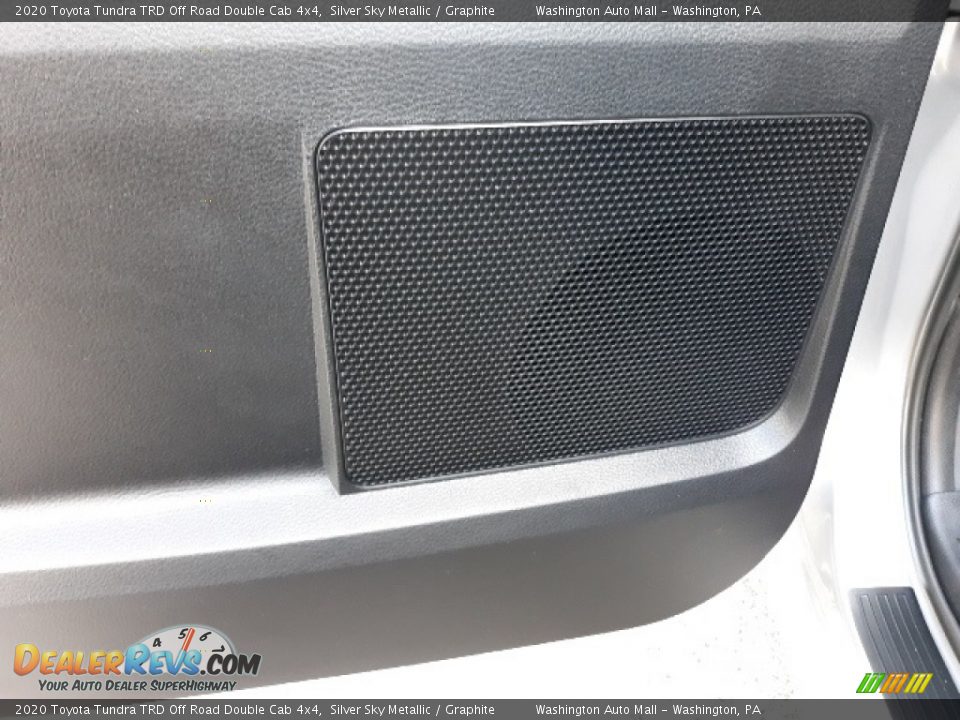 2020 Toyota Tundra TRD Off Road Double Cab 4x4 Silver Sky Metallic / Graphite Photo #31