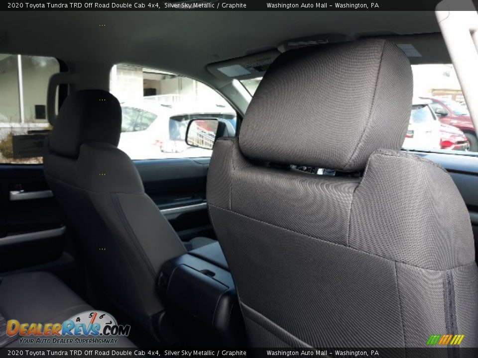 2020 Toyota Tundra TRD Off Road Double Cab 4x4 Silver Sky Metallic / Graphite Photo #32