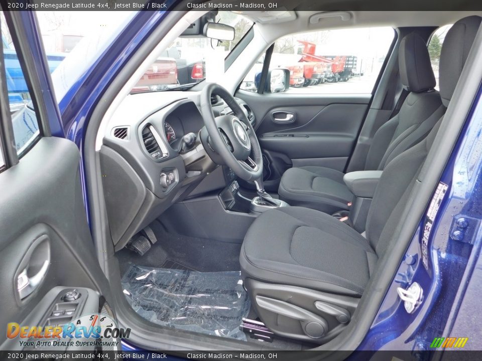 2020 Jeep Renegade Latitude 4x4 Jetset Blue / Black Photo #11