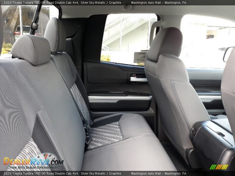 2020 Toyota Tundra TRD Off Road Double Cab 4x4 Silver Sky Metallic / Graphite Photo #33
