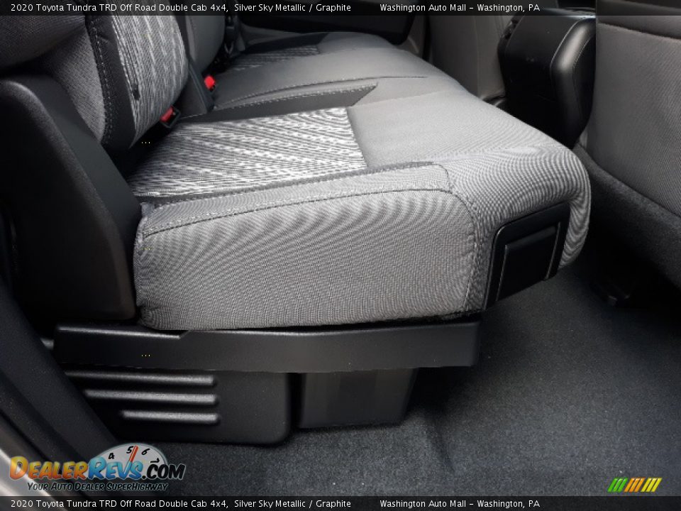 2020 Toyota Tundra TRD Off Road Double Cab 4x4 Silver Sky Metallic / Graphite Photo #35