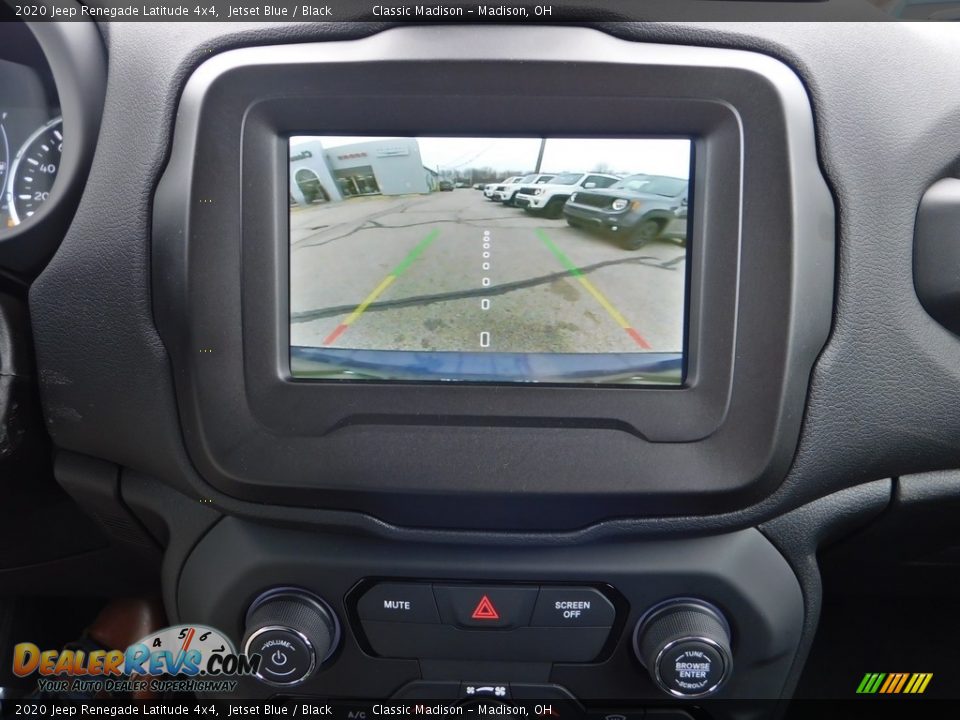 2020 Jeep Renegade Latitude 4x4 Jetset Blue / Black Photo #14