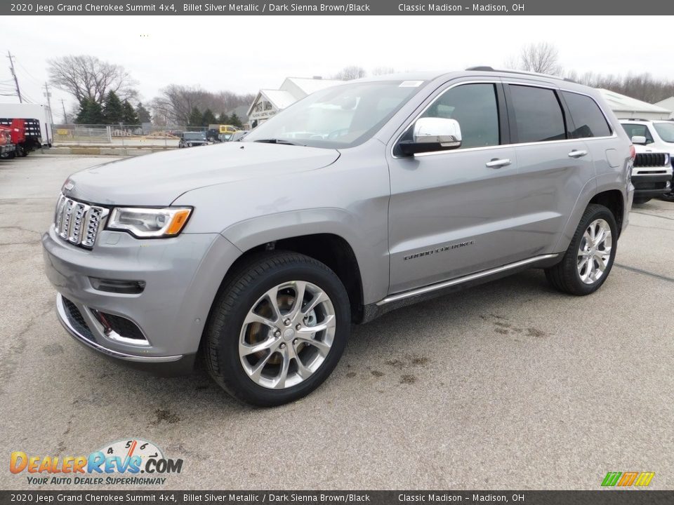 Front 3/4 View of 2020 Jeep Grand Cherokee Summit 4x4 Photo #5