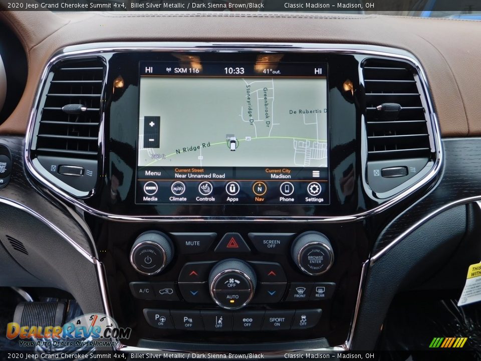 Navigation of 2020 Jeep Grand Cherokee Summit 4x4 Photo #15