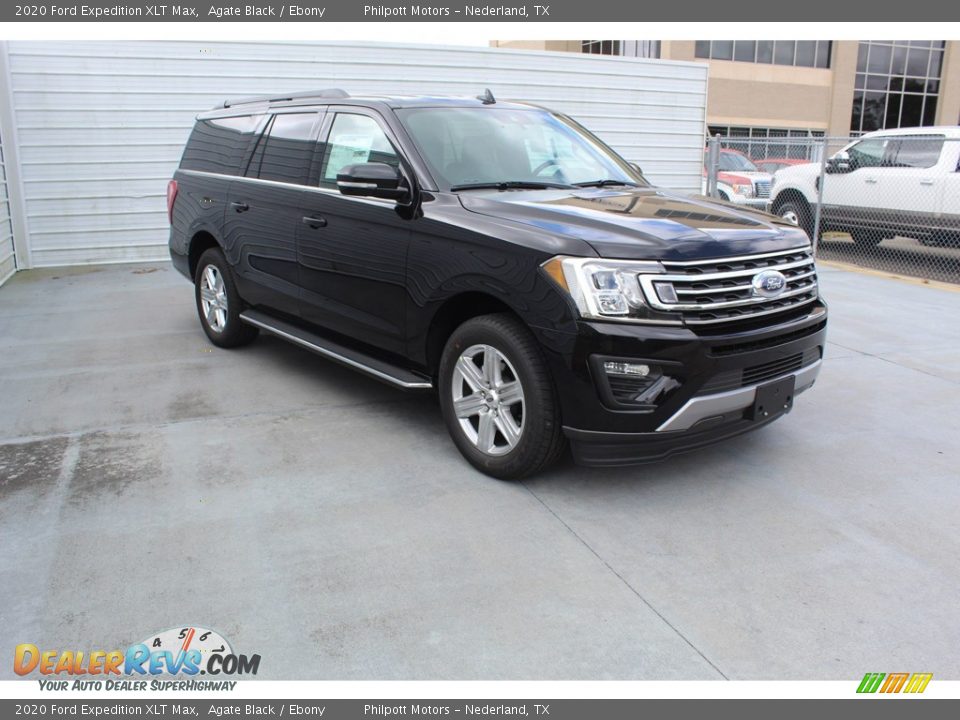 2020 Ford Expedition XLT Max Agate Black / Ebony Photo #2