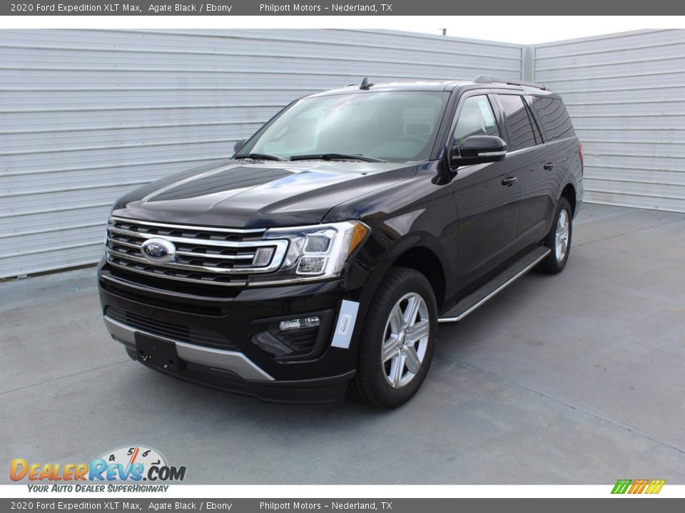 2020 Ford Expedition XLT Max Agate Black / Ebony Photo #4