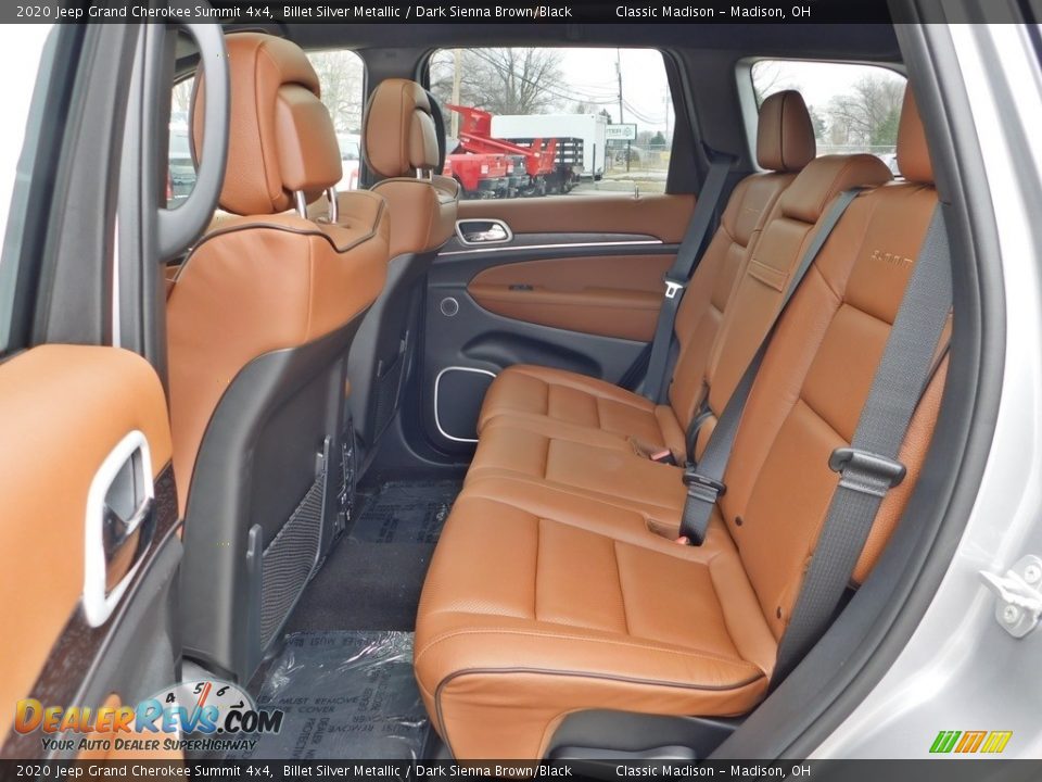 Rear Seat of 2020 Jeep Grand Cherokee Summit 4x4 Photo #18